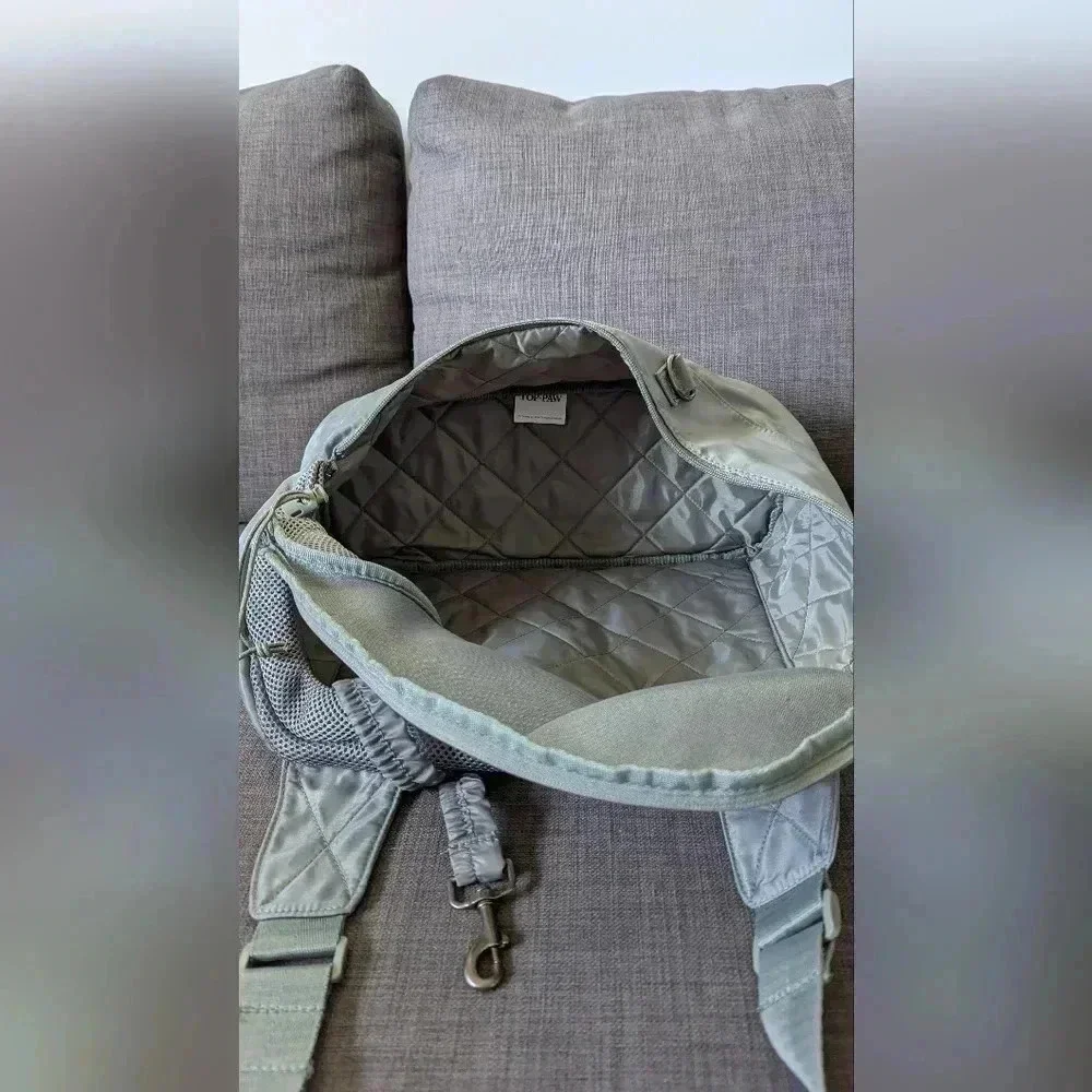 Top Paw® Sling Pet Carrier Sage Green